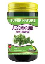 SNP Alsemkruid wormwood 3000 mg puur 30.00 Vegetarische capsules