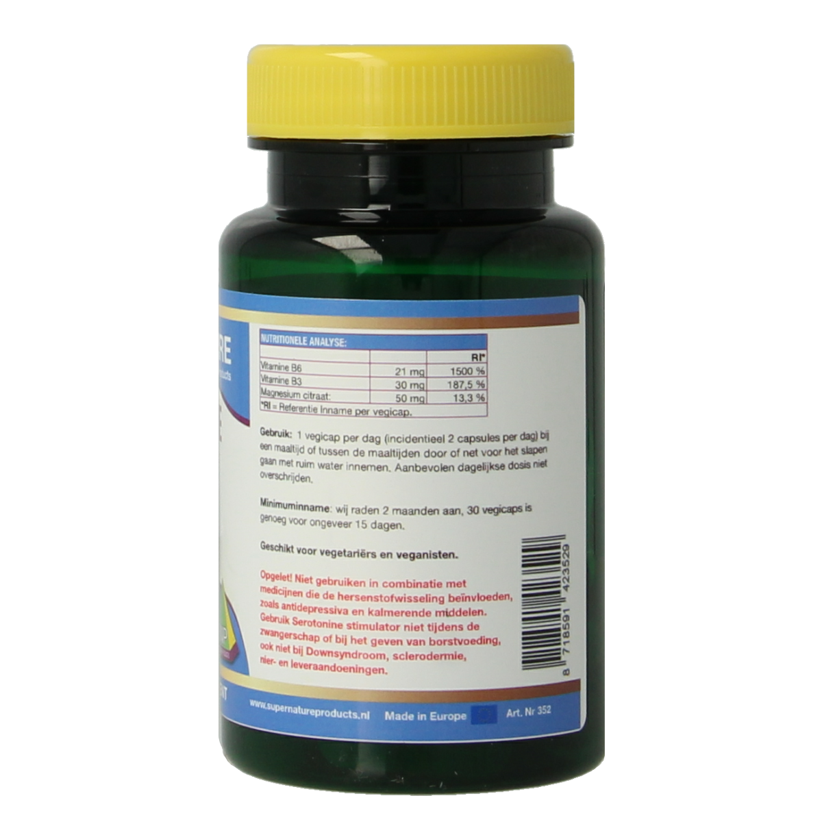 SNP Serotonine stimulator puur 30.00 Capsules