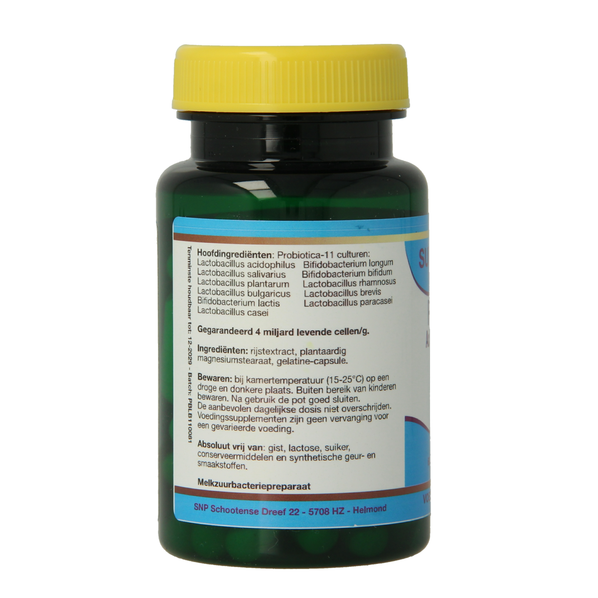 SNP Probiotica 11 culturen 4 miljard 60.00 Capsules