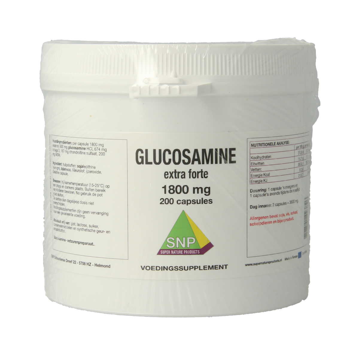 SNP Glucosamine 1800mg 200.00 Capsules