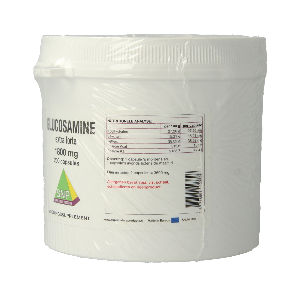 SNP Glucosamine 1800mg 200.00 Capsules