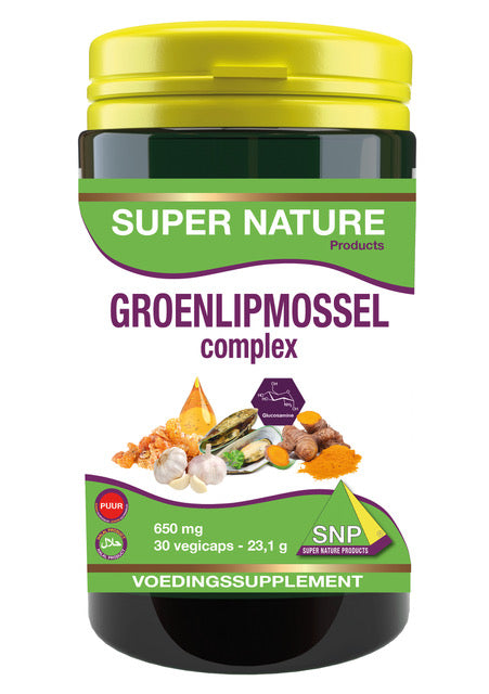SNP Groenlipmossel complex puur 30.00 Vegetarische capsules