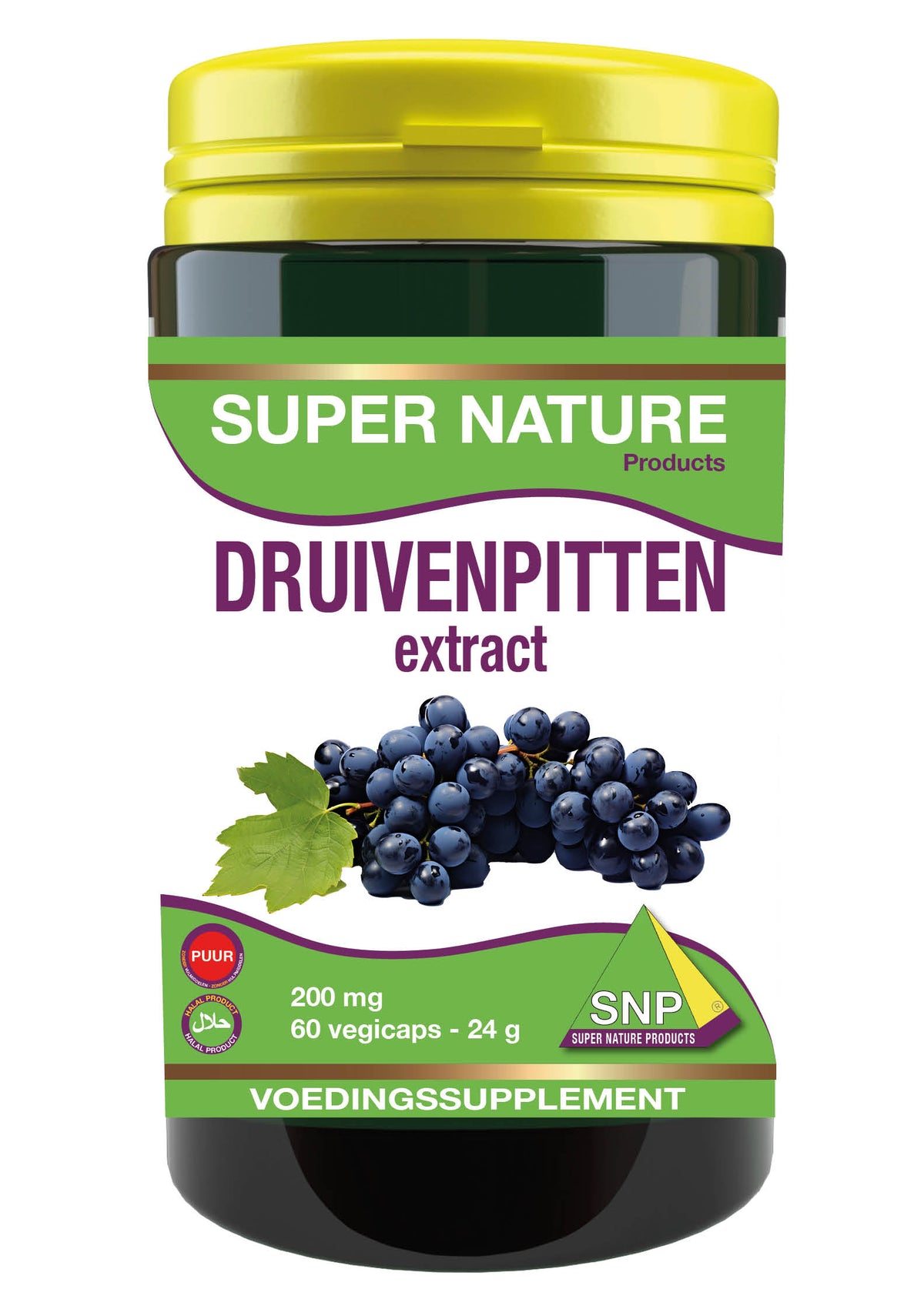 SNP Druivenpitten extract 200 mg 60.00 Vegetarische capsules
