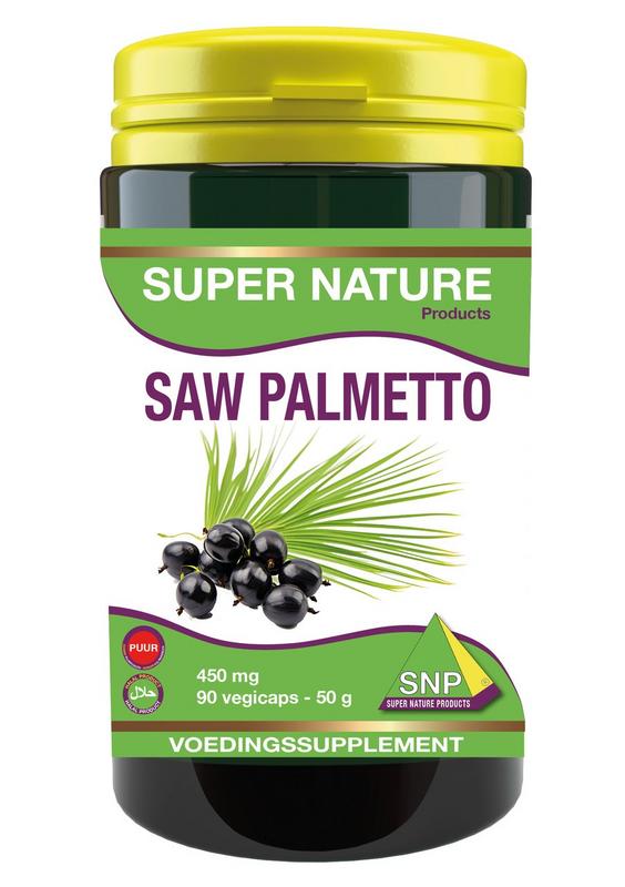 SNP Saw palmetto 450mg puur 90.00 Vegetarische capsules