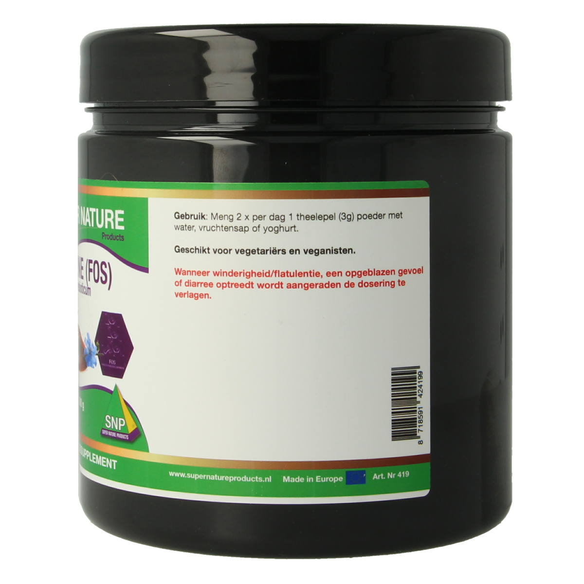 SNP Prebioticum inuline FOS 500.00 Gram