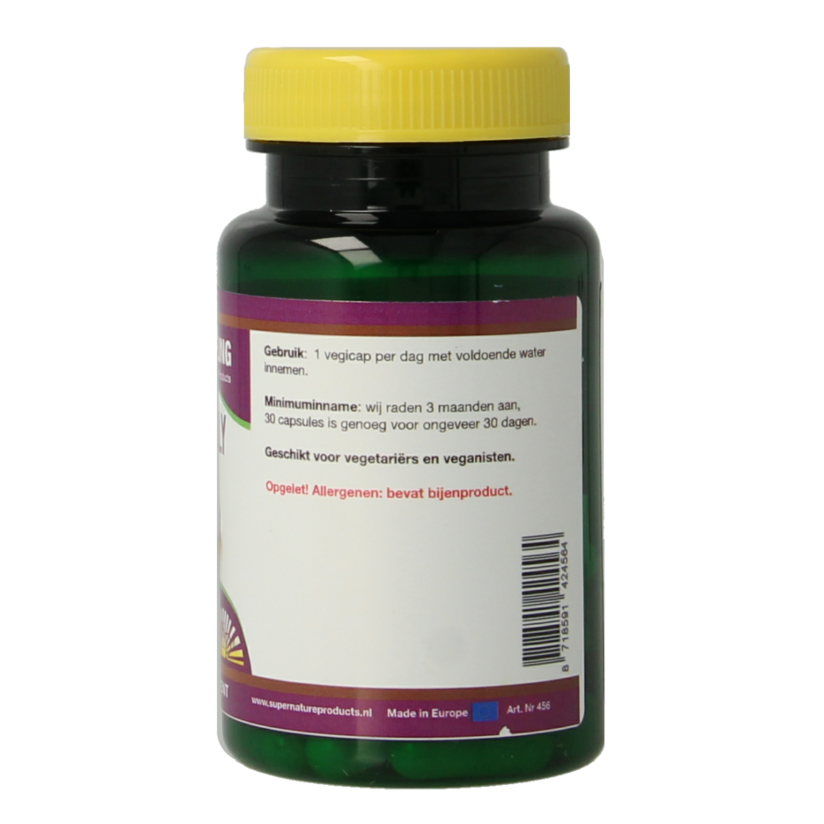 NHP Royal jelly 2000mg puur 30.00 Vegetarische capsules