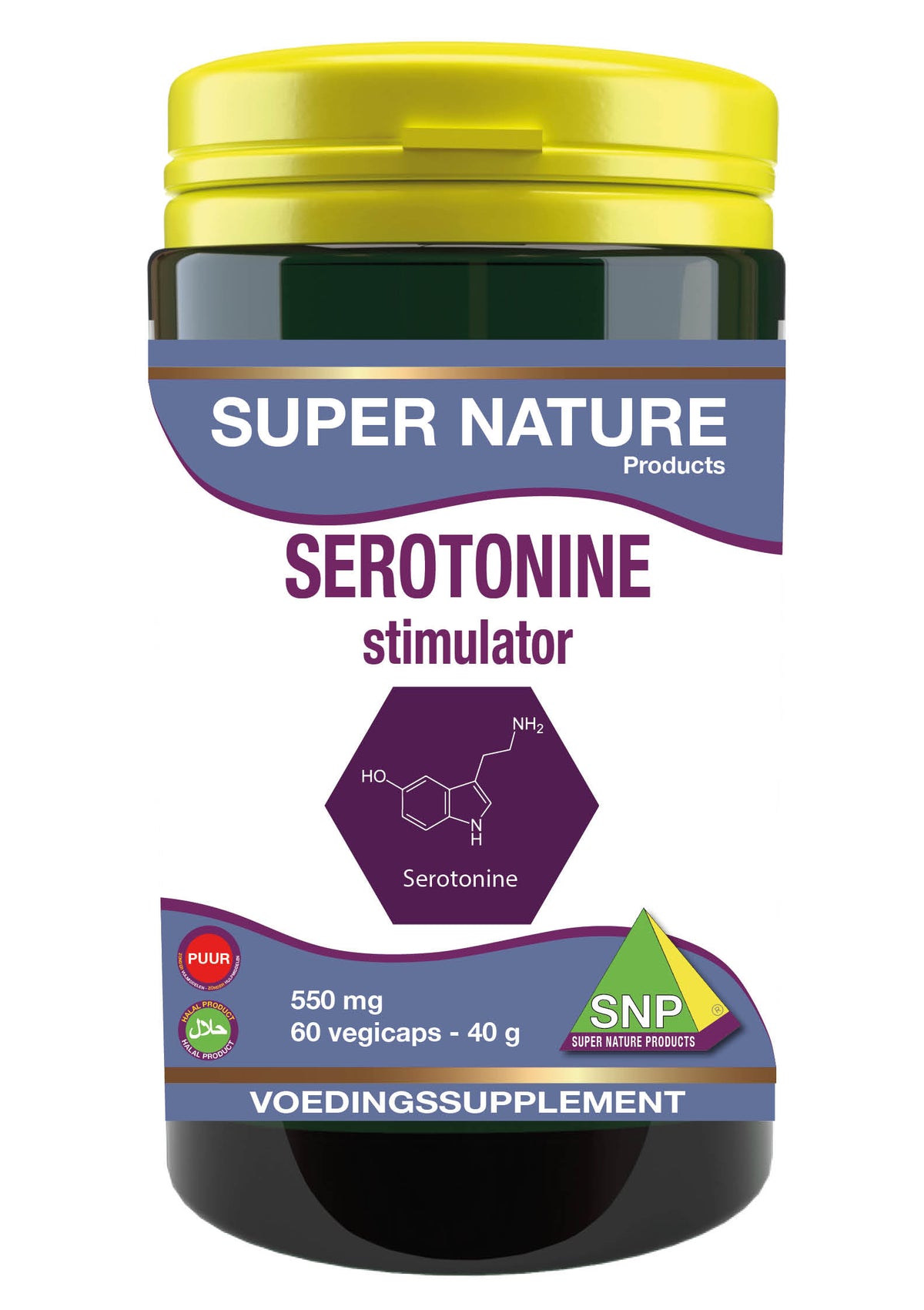 SNP Serotonine stimulator puur 60.00 Vegetarische capsules