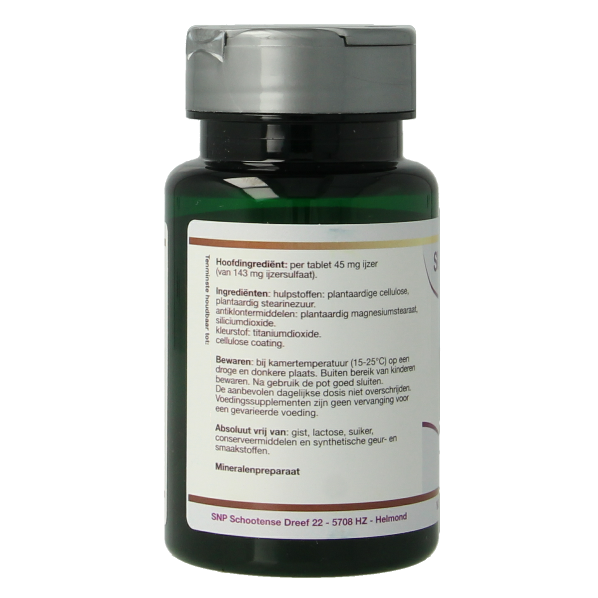 SNP IJzer 45mg TR 60.00 Capsules