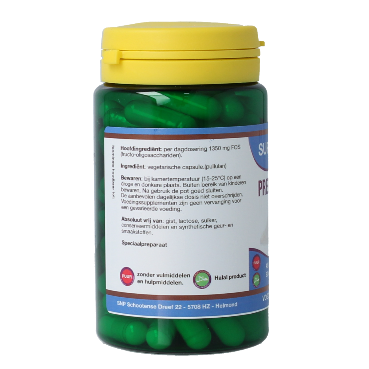 SNP Prebioticum FOS 450mg puur 90.00 Capsules