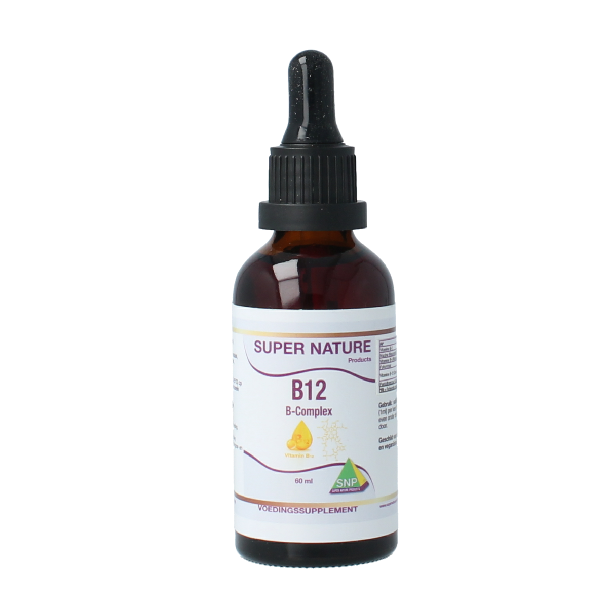 SNP Vitamine B12 B complex sublingual 60.00 Milliliter