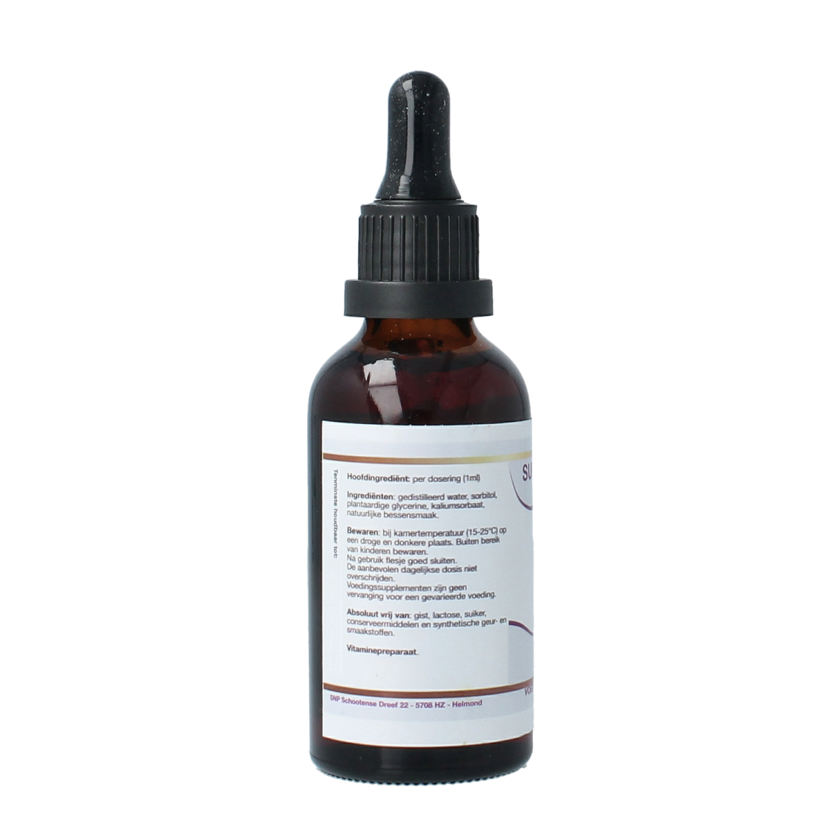 SNP Vitamine B12 B complex sublingual 60.00 Milliliter
