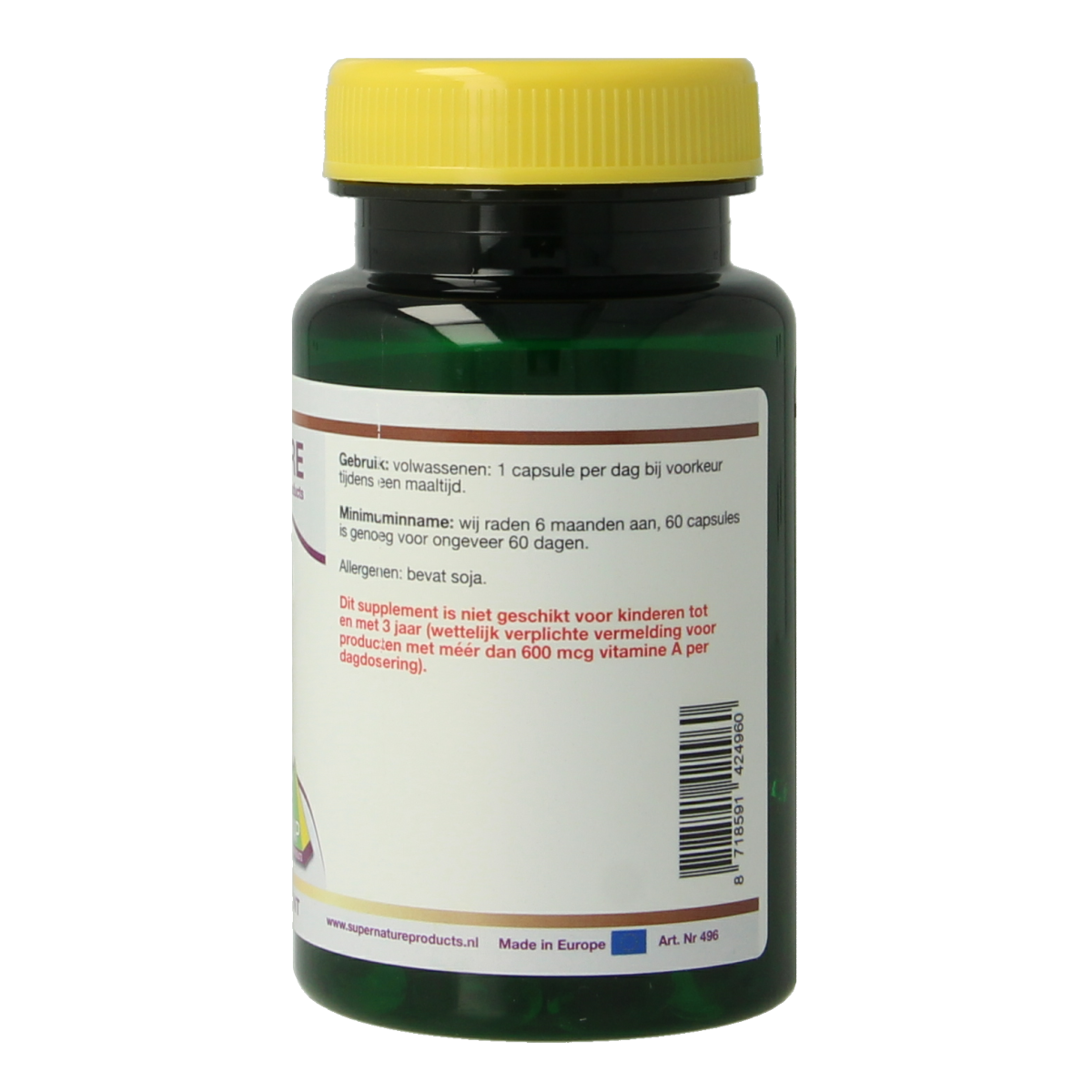 SNP Vitamine A 3000 mcg 60.00 Capsules