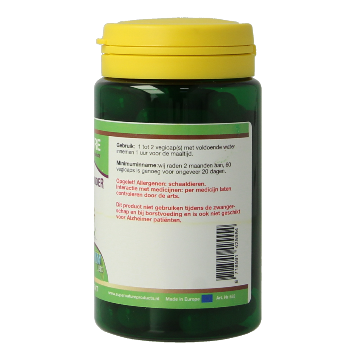 SNP Slank maatje minder puur 60.00 Vegetarische capsules