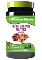 SNP Reishi shiitake maitake fermented 300mg puur 60.00 Vegetarische capsules