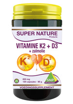 SNP Vitamine K2 D3 zalmolie 120.00 Capsules
