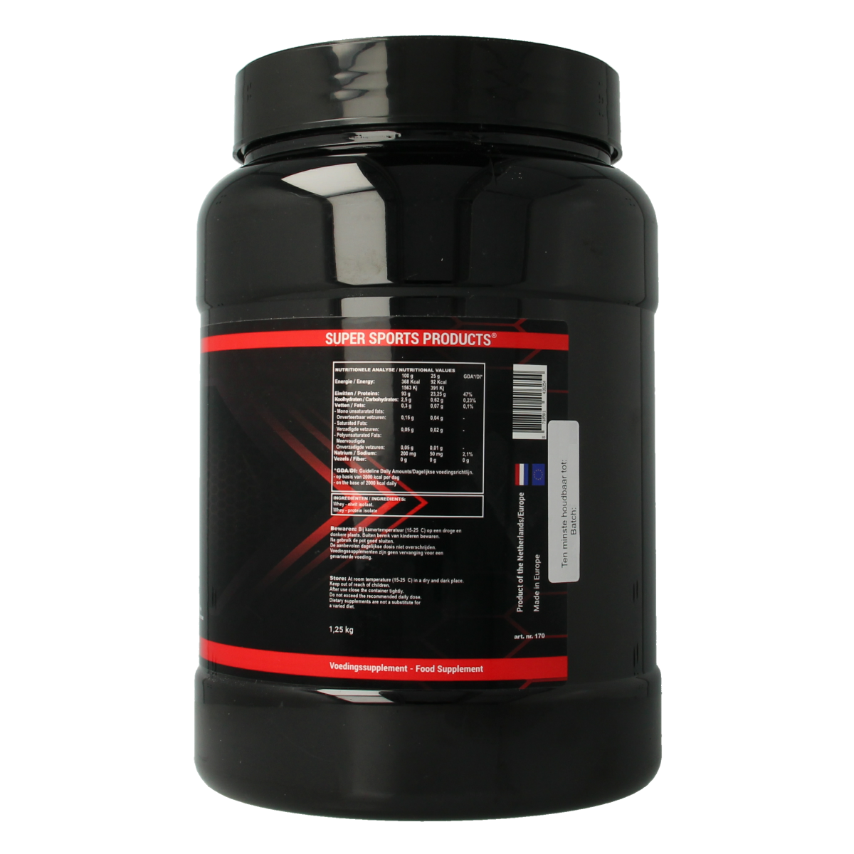 SNP Whey proteine 100% puur 1250.00 Gram