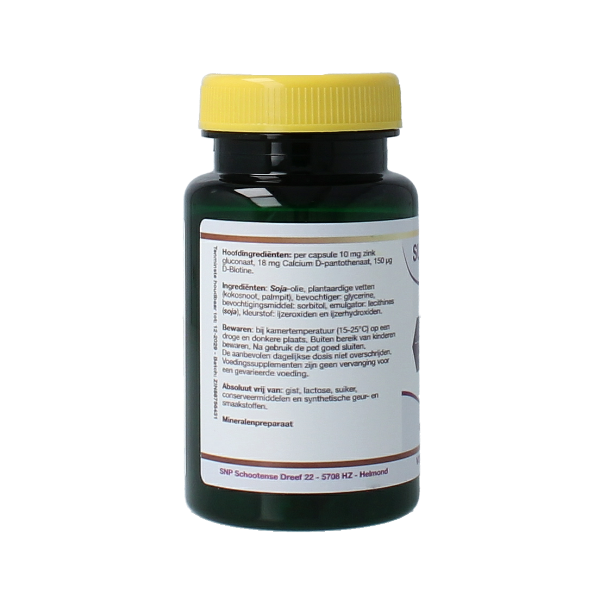SNP Zink complex 60.00 Capsules