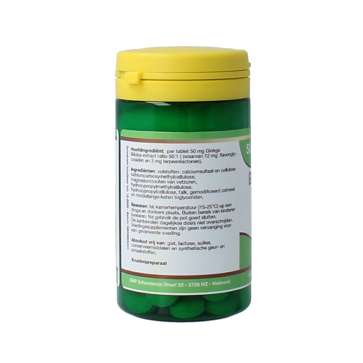 SNP Ginkgo biloba 2500mg 100.00 Tabletten