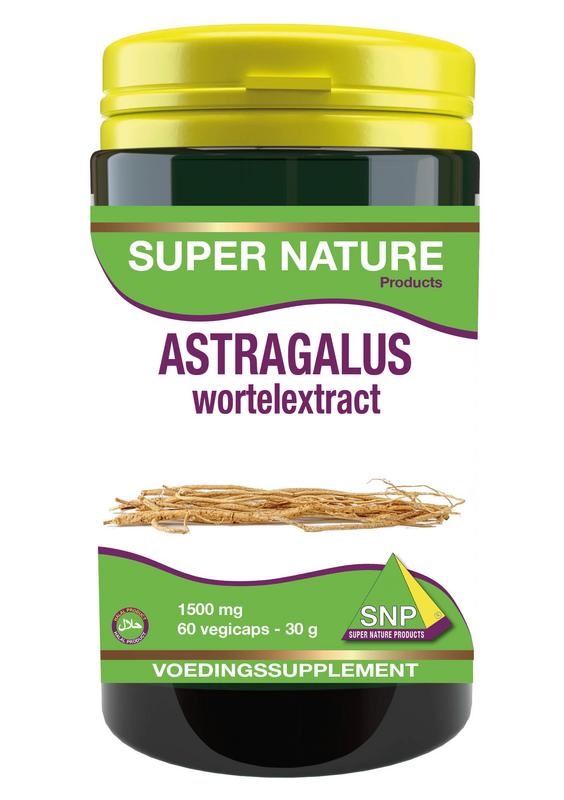 SNP Astragalus wortelextract 1500mg 60.00 Vegetarische capsules