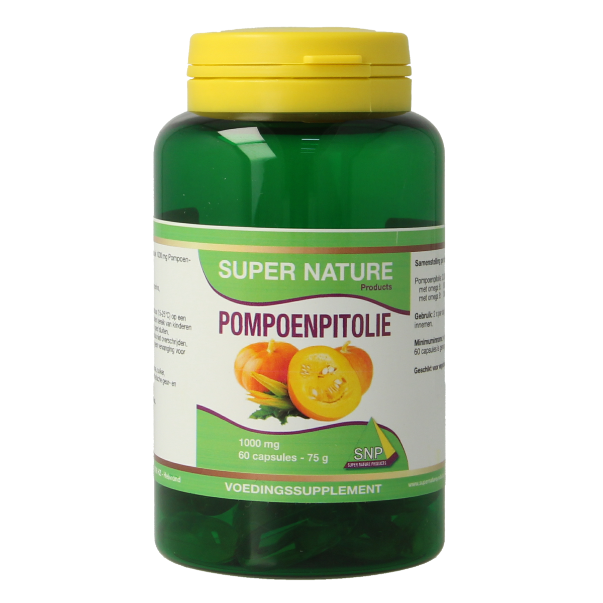 SNP Pompoenpitolie 1000mg 60.00 Capsules