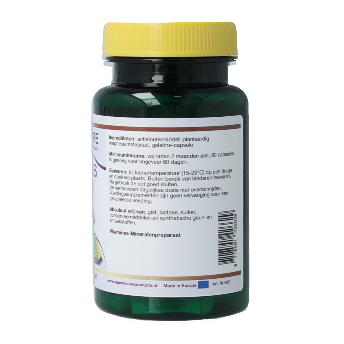 SNP Multi vitamines mineralen 60.00 Capsules