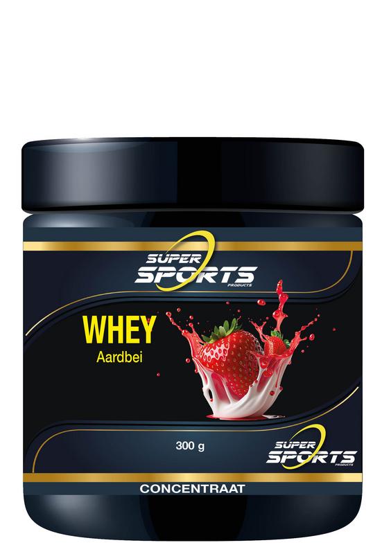 Nutritex Whey proteine aardbei 300.00 Gram