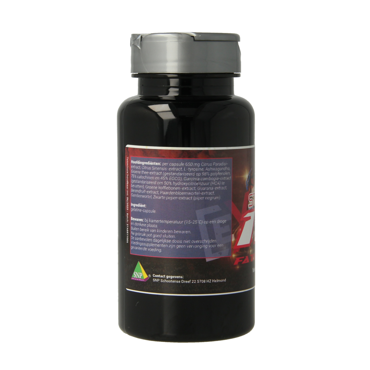 SNP Stacker 10 fatburner puur 60.00 Capsules