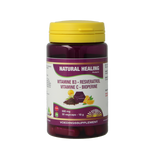 NHP Vit B3 Resveratrol vitamine C bioperine 30 Vegetarische capsules