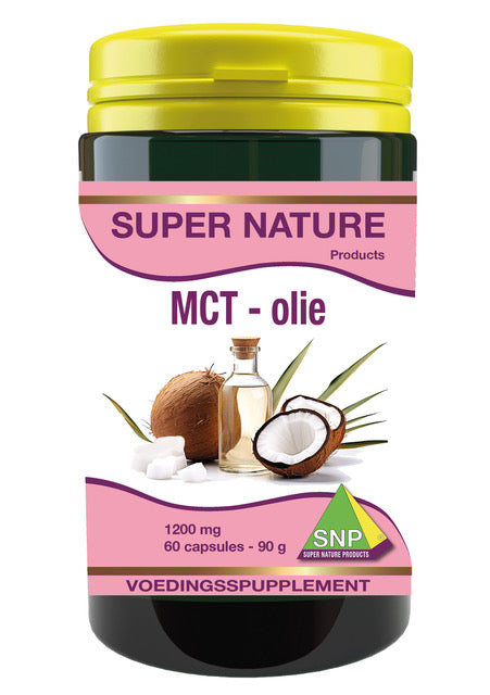 SNP MCT olie 1200 mg 60.00 Capsules