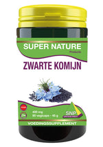 SNP Zwarte komijn puur 90.00 Vegetarische capsules
