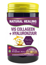 NHP Vis collageen hyaluronzuur puur 60.00 Vegetarische capsules