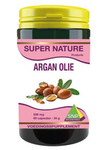 SNP Argan olie 500mg 60.00 Capsules