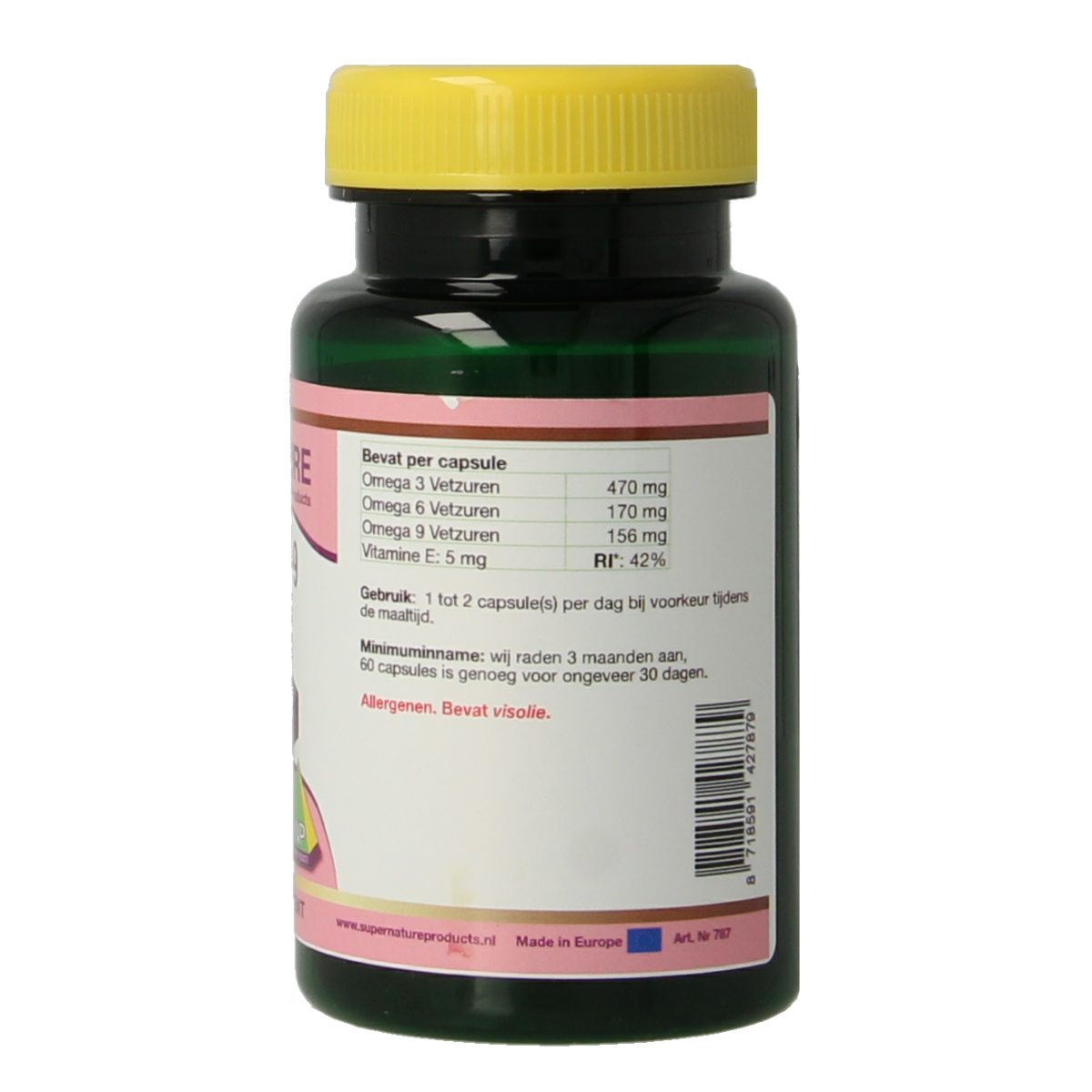 SNP Omega 3-6-9 1200mg 30.00 Capsules