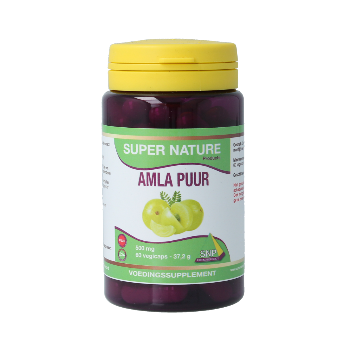 SNP Amla puur 60.00 Vegetarische capsules