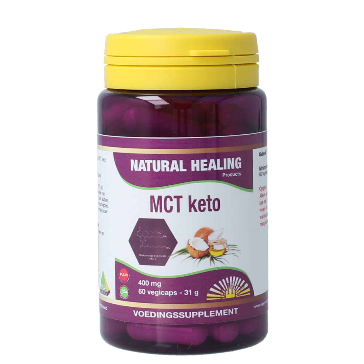 SNP MCT Keto 60.00 Vegetarische capsules
