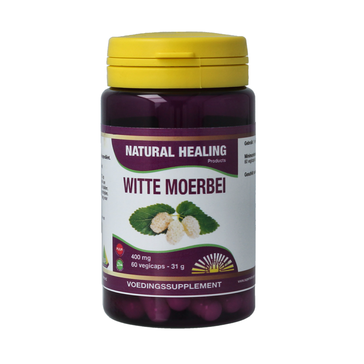 SNP Witte moerbei puur 60.00 Vegetarische capsules