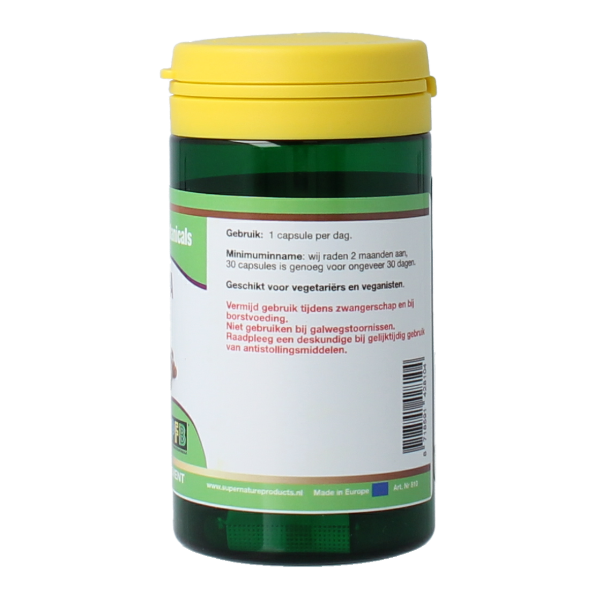 SNP Curcuma fermented puur 30.00 Vegetarische capsules