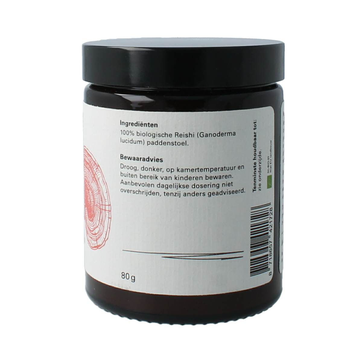Van Toen Reishi poeder bio 80.00 Gram