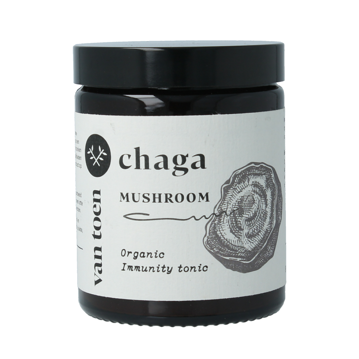 Van Toen Chaga poeder bio 80.00 Gram