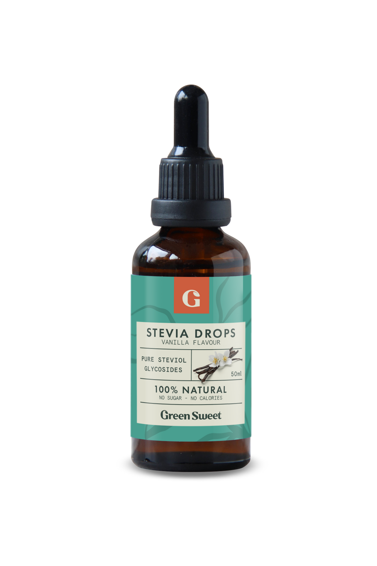 Green Sweet Vloeibare stevia vanille 50.00 Milliliter