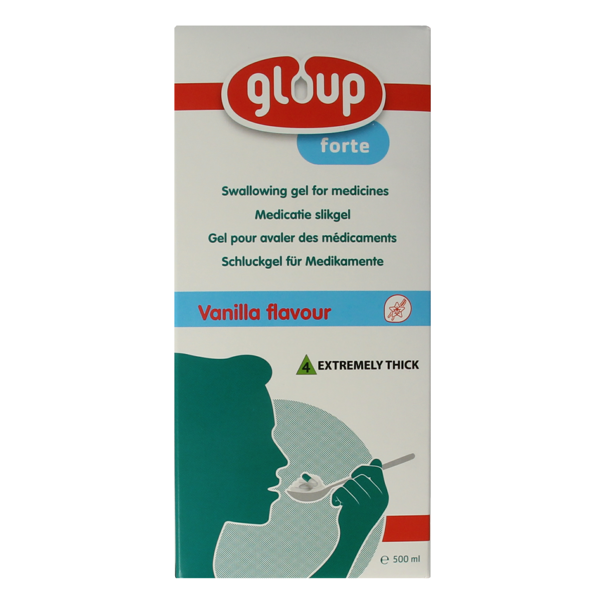 Gloup Forte met pomp 500.00 Milliliter