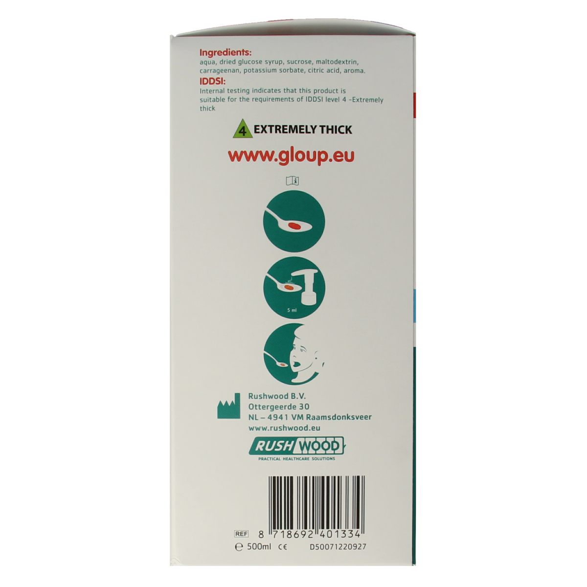 Gloup Forte met pomp 500.00 Milliliter