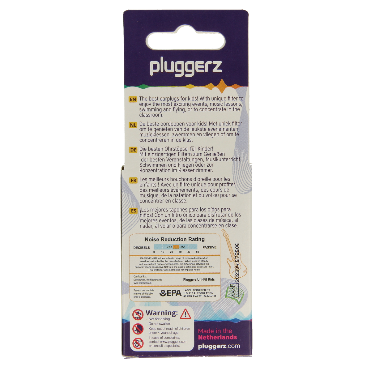 Pluggerz Enjoy kids 1.00 Paar