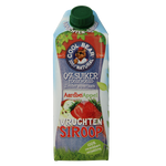 Cool Bear Siroop aardbei-appel 750.00 Milliliter