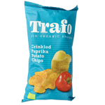 Trafo Ribbelchips paprika bio 125.00 Gram