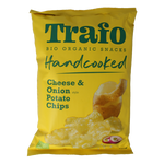 Trafo Chips handcooked kaas & ui bio 125 Gram