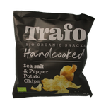 Trafo Chips handcooked zout en peper bio 40 Gram