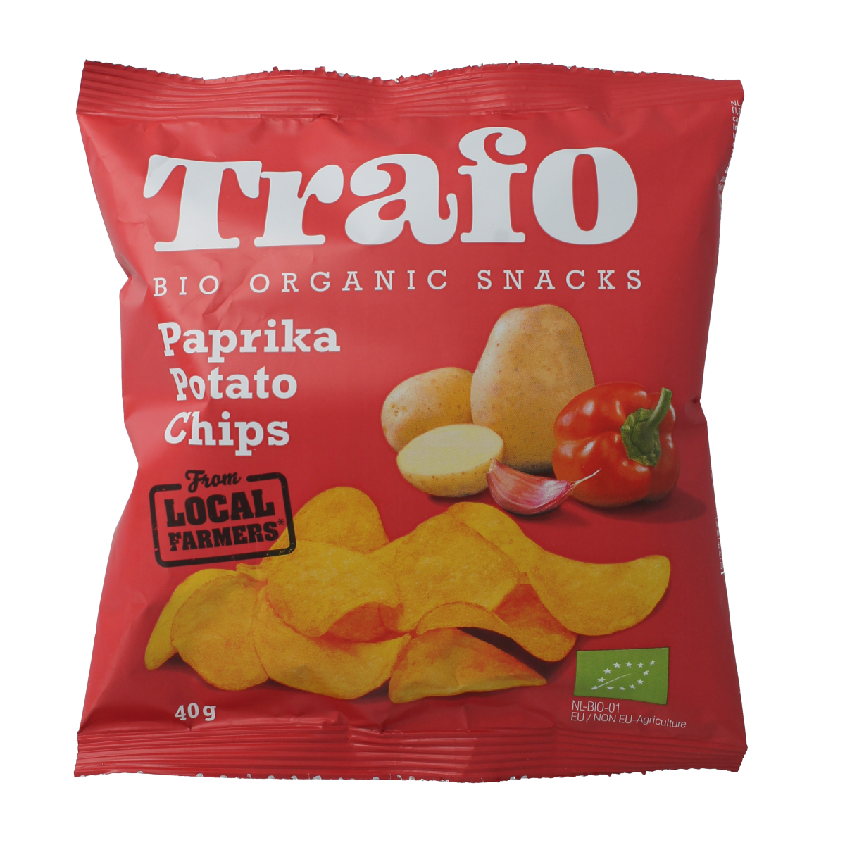 Trafo Chips paprika bio 40.00 Gram