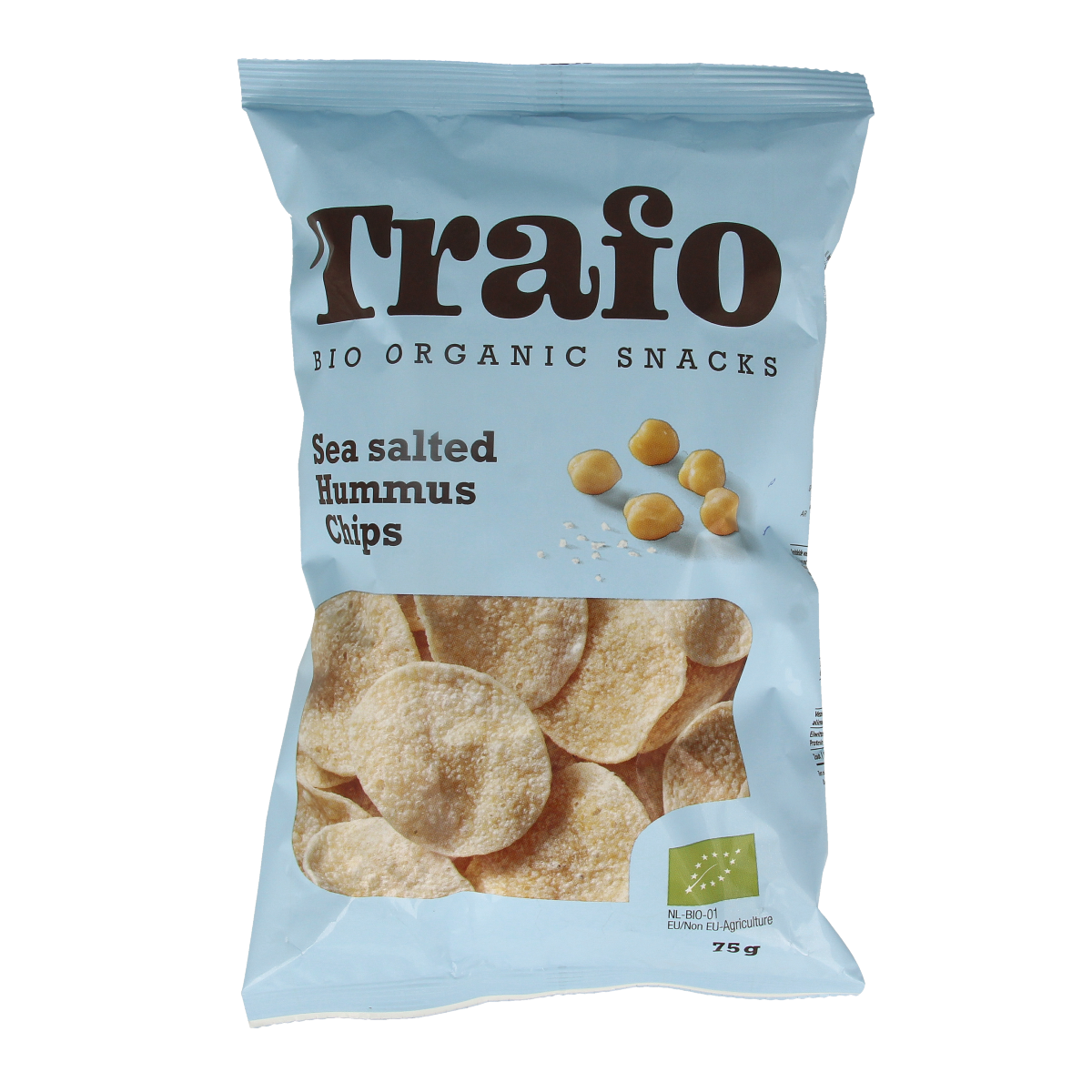Trafo Hummus chips seasalt bio 75.00 Gram