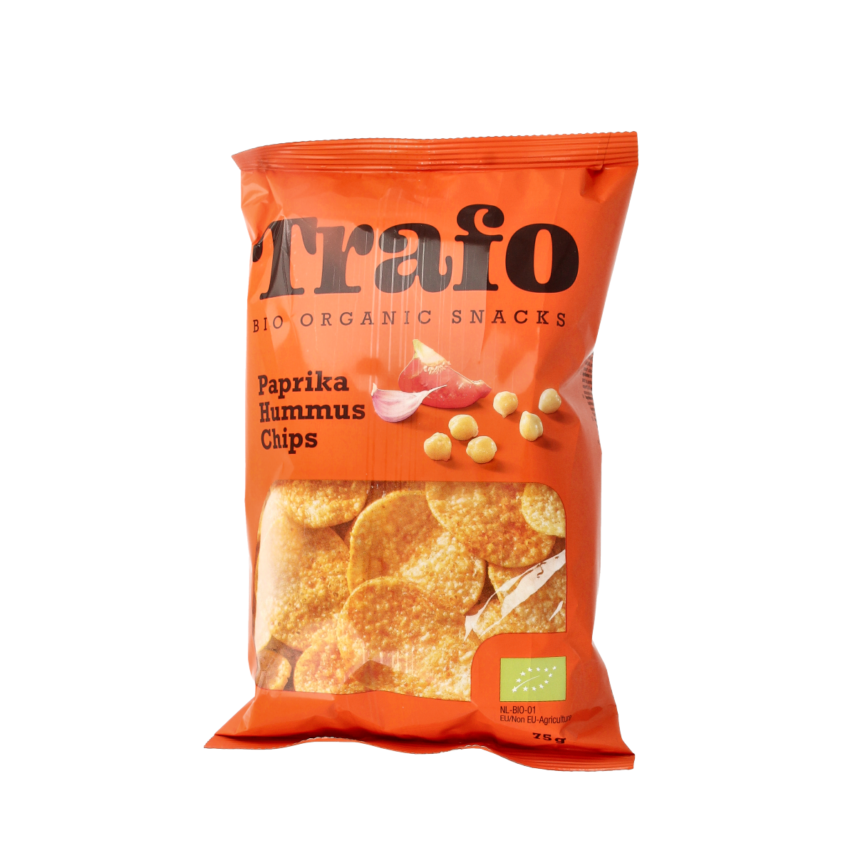 Trafo Hummus chips paprika bio 75.00 Gram
